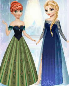 Elsa And Anna GIF