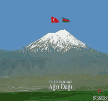 Türkiye Azerbaycan Ağrıdağı GIF - Türkiye Azerbaycan Ağrıdağı Bayrağ GIFs
