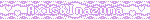 a purple and white pattern with the words `` i 'm hatsune azuma ''