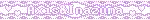 a purple and white pattern with the words `` i 'm hatsune azuma ''