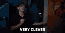 Very Clever Im Gonna Run Now Anthony Mennella GIF - Very Clever Im Gonna Run Now Anthony Mennella Culter35 GIFs