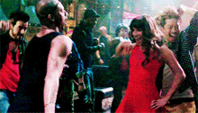 Glee Rachel Berry GIF - Glee Rachel Berry Dancing GIFs
