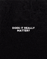 Does It Really Matter Earth GIF