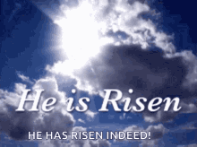 He Is Risen Clouds GIF - He Is Risen Clouds Sun GIFs