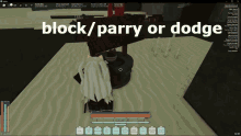 deepwoken block parry dodge roblox