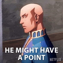 He Might Have A Point Isaac GIF - He Might Have A Point Isaac Castlevania GIFs