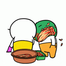 Kimchi Slap Smack GIF - Kimchi Slap Kimchi Slap GIFs