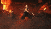 Tengen Tengen Uzi GIF - Tengen Tengen Uzi Tengen Sword Spin GIFs