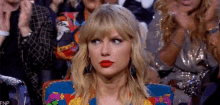 Taylor Swift Video Music Awards GIF - Taylor Swift Video Music Awards Clapping GIFs
