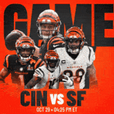 San Francisco 49ers Vs. Cincinnati Bengals Pre Game GIF - Nfl National Football League Football League GIFs