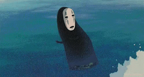 spirited away no face gif feels