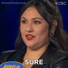 Sure Family Feud Canada GIF - Sure Family Feud Canada Of Course GIFs