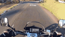 Stopping The Motorcycle Motorcycle GIF