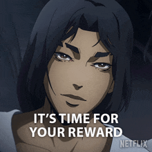 Its Time For Your Reward Alucard GIF - Its Time For Your Reward Alucard Sumi GIFs