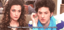 Responsibility Parks And Rec GIF - Responsibility Parks And Rec John Ralphio GIFs