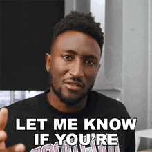 Let Me Know If You'Re Interested Marques Brownlee GIF - Let Me Know If You'Re Interested Marques Brownlee Are Y'All Interested GIFs