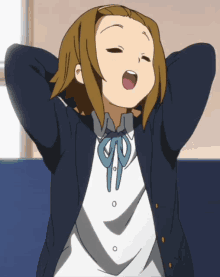 ritsu ritsu tainaka kon anime anime laugh