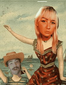 Cowboy Mermaid GIF - Cowboy Mermaid Man GIFs