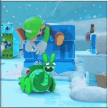 Luigi Mario GIF - Luigi Mario Rabbids GIFs