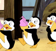 Pinguine Ice Creme GIF - Pinguine Ice Creme Happy GIFs