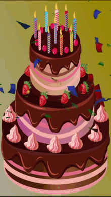 Birthday Birthday Cake GIF - Birthday Birthday Cake Happy Birthday GIFs