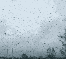 Rain Glass GIF - Rain Glass Gloomy Weather GIFs