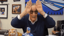 Stan Lee Silly GIF - Stan Lee Silly Big Ears GIFs