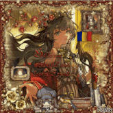 a picture of a girl with the words " hello my wonderful and lovely friend " on it